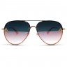 Очки Gucci GG2201 Розово-золотистый зеркальный хамелеон солнцезащитные женские оригинал
