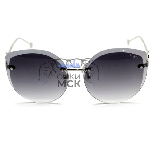 Очки Fendi F is Fendi FF 0296/S Черный градиент солнцезащитные женские оригинал