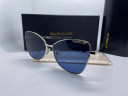 Очки Balenciaga Silver/Blue Синий градиент солнцезащитные унисекс женские мужские оригинал