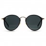 Очки Ray Ban RB3574N Blaze Round Тёмно-серые солнцезащитные унисекс женские мужские оригинал