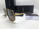 Очки Prada Gold/Brown солнцезащитные унисекс женские мужские оригинал
