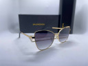 Очки Balenciaga Gold/Dark Grey Тёмно-серый градиент солнцезащитные унисекс женские мужские оригинал