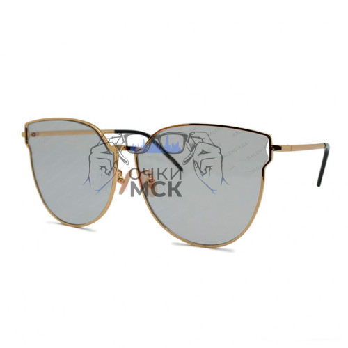 Очки Balenciaga B183 Серый солнцезащитные унисекс женские мужские оригинал