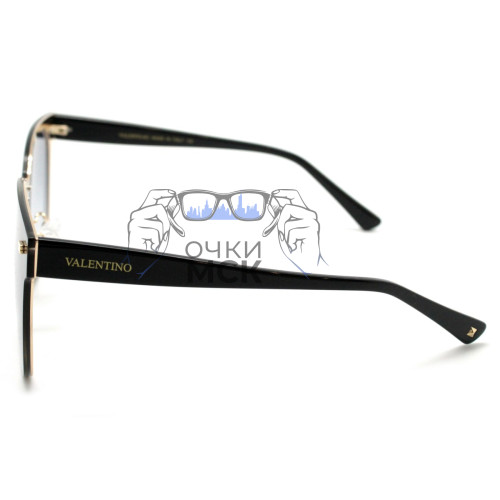 Очки Valentino VA 1004 Серый градиент солнцезащитные унисекс женские мужские оригинал