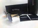 Очки Chrome Hearts Silver/Blue солнцезащитные унисекс женские мужские оригинал
