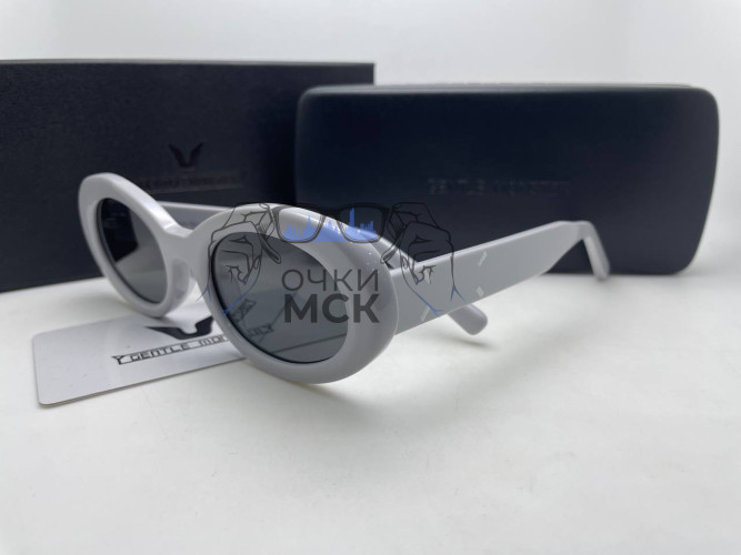 Очки Gentle Monster Vintage White/Black солнцезащитные женские оригинал