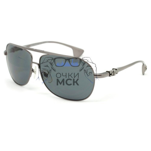 Очки Men's Chrome Hearts HANK Черные солнцезащитные мужские оригинал