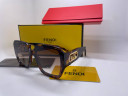 Очки Fendi Arabeska Leo/Brown солнцезащитные женские оригинал 