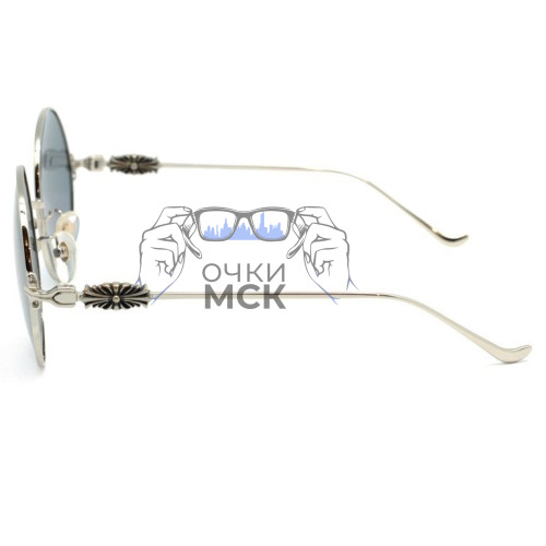 Очки Men's Chrome Hearts Ovary Easy Серые солнцезащитные мужские оригинал