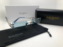 Очки Balmain Skeleton Silver/Blue солнцезащитные унисекс женские мужские оригинал