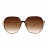 Очки Fendi FF0321/G Коричневый градиент солнцезащитные унисекс женские мужские оригинал