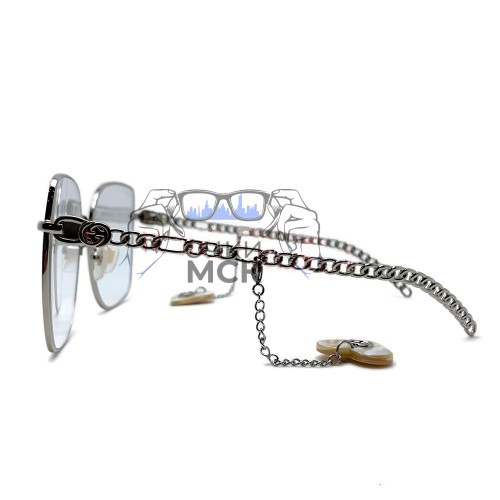 Очки Gucci GG0721S Серый градиент солнцезащитные женские оригинал