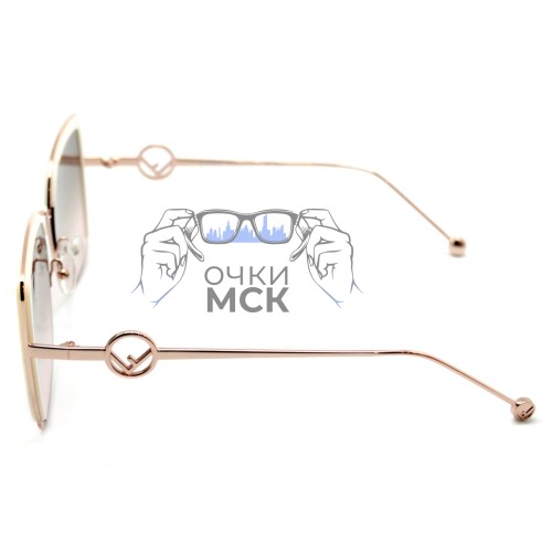 Очки Fendi F is Fendi FF0294/S Коричневый градиент солнцезащитные женские оригинал