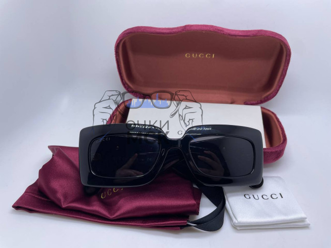Очки Gucci GG0811S Black солнцезащитные женские оригинал