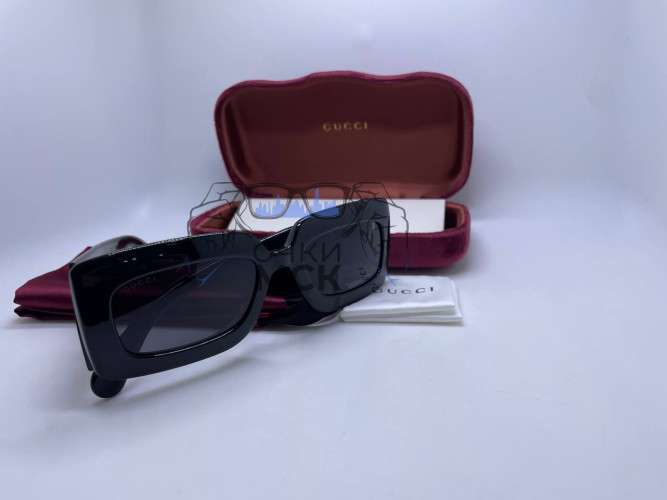 Очки Gucci GG0811S Black солнцезащитные женские оригинал
