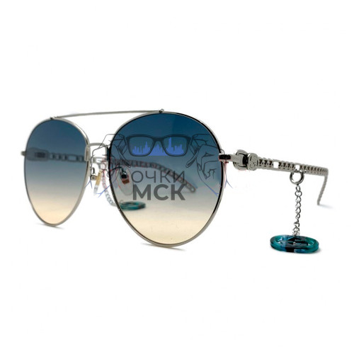 Очки Gucci GG0721S Серый градиент солнцезащитные женские оригинал