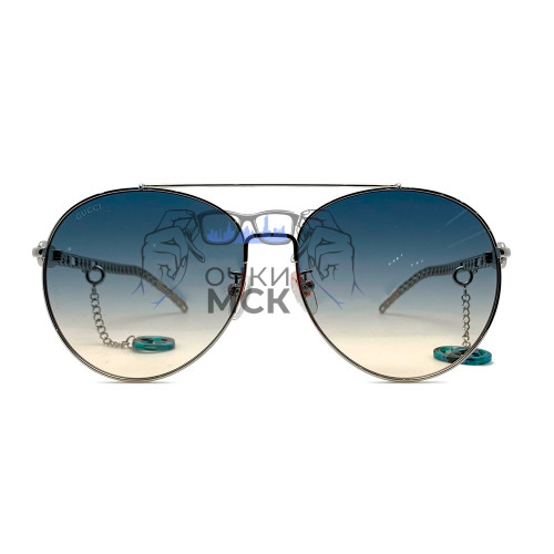 Очки Gucci GG0721S Серый градиент солнцезащитные женские оригинал