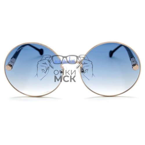 Очки Salvatore Ferragamo SF 189S Голубой градиент солнцезащитные женские оригинал