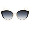 Очки Fendi F is Fendi FF0290/S Тёмно-серый градиент солнцезащитные женские оригинал