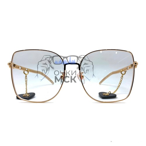 Очки Gucci GG0721S Светло-серые солнцезащитные женские оригинал