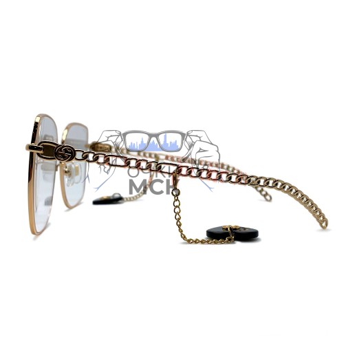 Очки Gucci GG0721S Светло-серые солнцезащитные женские оригинал