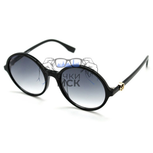 Очки Fendi F is Fendi FF 0319/G/S Серый градиент солнцезащитные женские оригинал