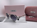 Очки Miu Miu Silver/Black солнцезащитные женские оригинал
