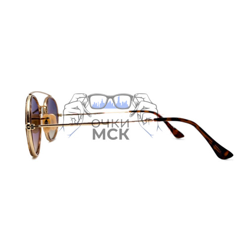 Очки Ray Ban 3847N Коричневый градиент солнцезащитные женские оригинал