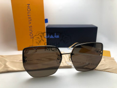 Очки Louis Vuitton Gold/Black