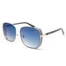 Очки Jimmy Choo ELVA/s Синий зеркальный градиент солнцезащитные женские оригинал