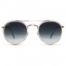 Очки Ray Ban Double Bridge RB3647N Тёмно-серый градиент солнцезащитные унисекс женские мужские оригинал