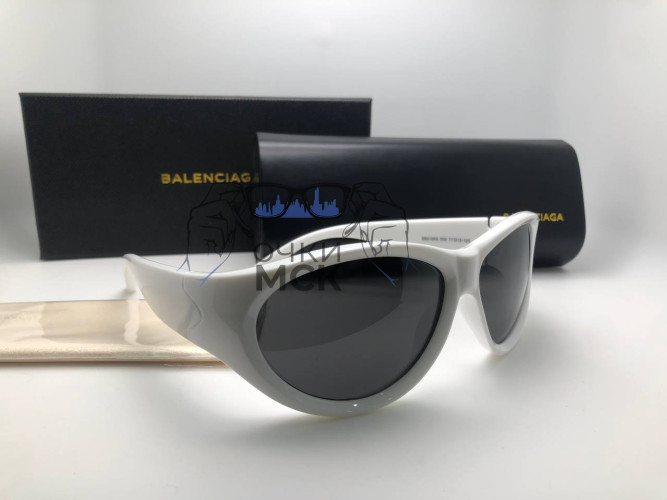 Очки Balenciaga White/Dark солнцезащитные женские оригинал