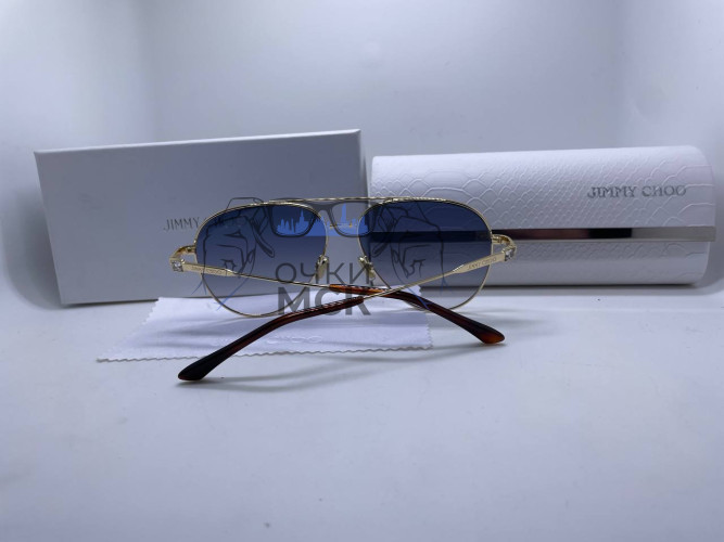 Очки Jimmy Choo S Gold/Grey солнцезащитные унисекс женские мужские оригинал