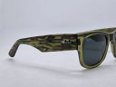 Очки Ray Ban Mega Wayfarer RB 0840S 6635/5C Mustard/Dark Grey солнцезащитные унисекс женские мужские оригинал