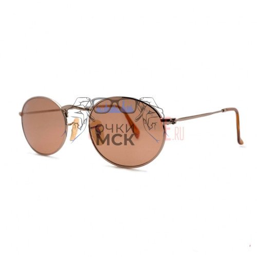 Очки Ray Ban RB 3547-N Коричневые солнцезащитные женские оригинал