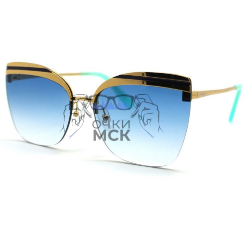 Очки Salvatore Ferragamo SF166S Голубой градиент солнцезащитные женские оригинал