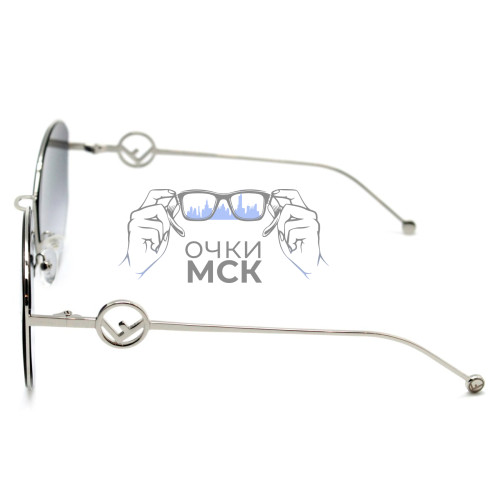 Очки Fendi F is Fendi FF0335 Тёмно-серый градиент солнцезащитные женские оригинал