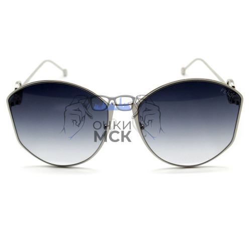 Очки Fendi F is Fendi FF0335 Тёмно-серый градиент солнцезащитные женские оригинал