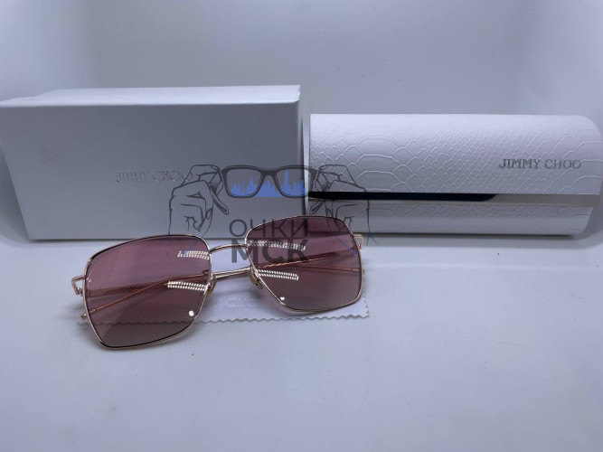 Очки Jimmy Choo S Gold/Pink солнцезащитные женские оригинал