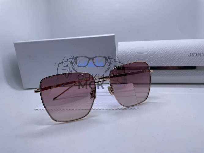 Очки Jimmy Choo S Gold/Pink солнцезащитные женские оригинал