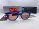 Очки Ray Ban Blue/Brown солнцезащитные унисекс женские мужские оригинал