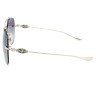 Очки Men's Chrome Hearts Silver Серый градиент солнцезащитные мужские оригинал