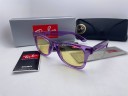 Очки Ray Ban Purple/Yellow солнцезащитные унисекс женские мужские оригинал
