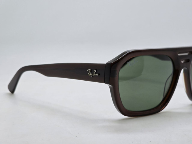 Очки Ray Ban Corrigan RB4397 Brown/Green солнцезащитные унисекс женские мужские оригинал