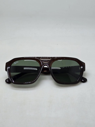 Очки Ray Ban Corrigan RB4397 Brown/Green солнцезащитные унисекс женские мужские оригинал