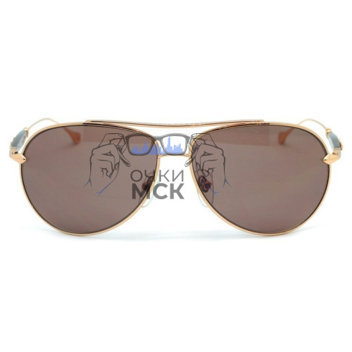 Очки Men's Chrome Hearts Aviator G Коричневые солнцезащитные мужские оригинал