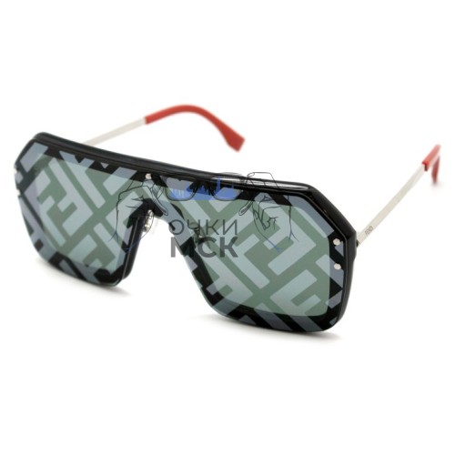 Очки Fendi Fabulous FFM 0366/G/S Зеленые солнцезащитные женские оригинал