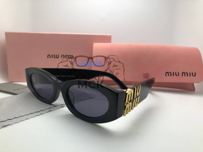 Очки Miu Miu 142500 Black солнцезащитные женские оригинал