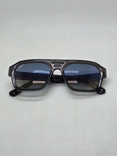 Очки Ray Ban Corrigan RB4397 Brown Transparent/Grey солнцезащитные унисекс женские мужские оригинал