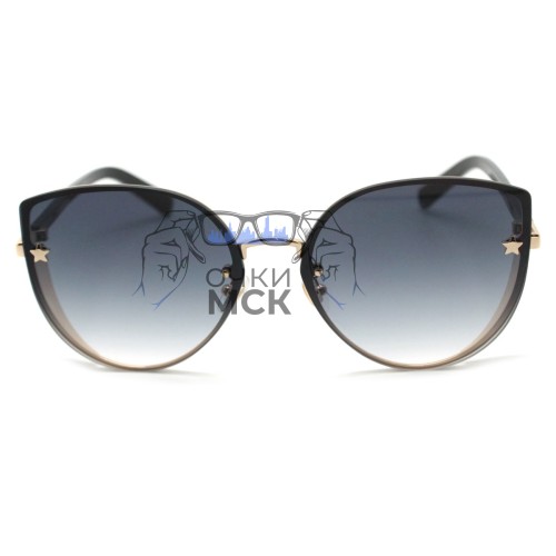Очки Jimmy Choo DANB/s Серый зеркальный градиент солнцезащитные женские оригинал